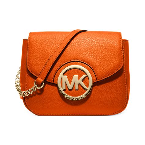 michael kors orange purse|michael kors orange crossbody.